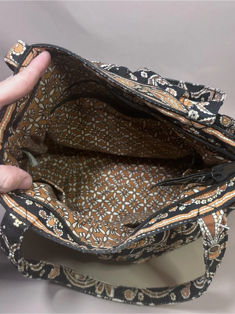 Vera Bradley Quilted Tote Bag